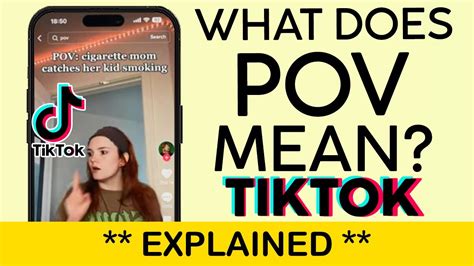 pov sex meaning|POV: We Explain TikTok Slang